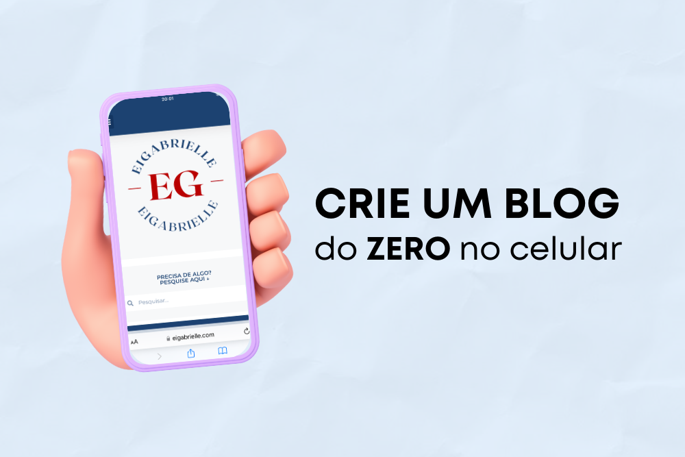 Como criar um blog pelo celular